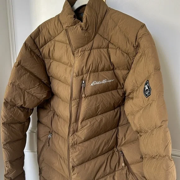 Eddie Bauer Men's Downlight FreeFuse Hoodie Jacket Puffer Large